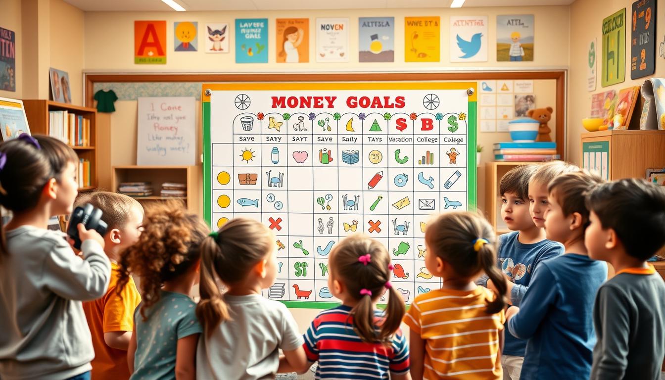 Kids Money Goals Chart