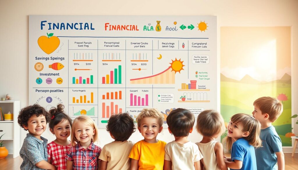 kids money goals chart
