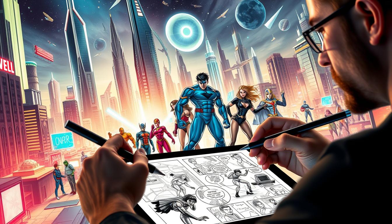 Making and Selling Comic books for Kids