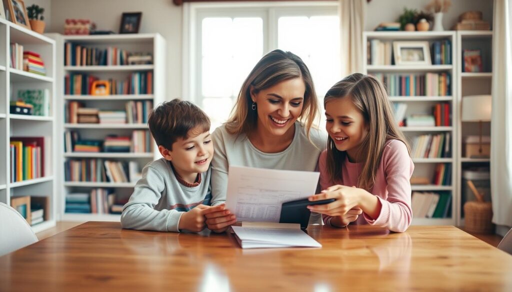 family tax activities with children learning money management