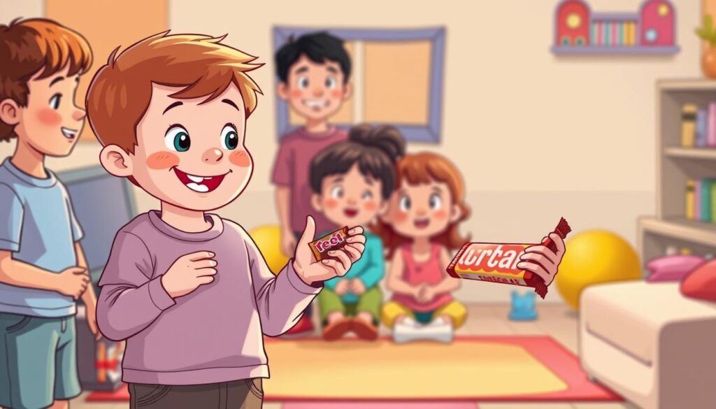 inflation for kids concept illustration