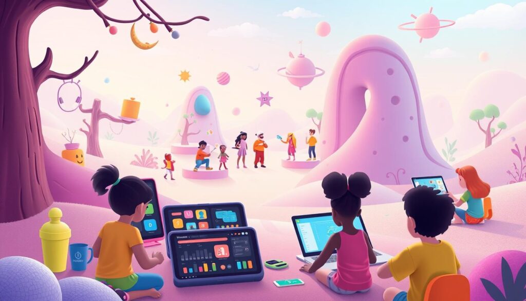 safe online platforms for kids creative tools