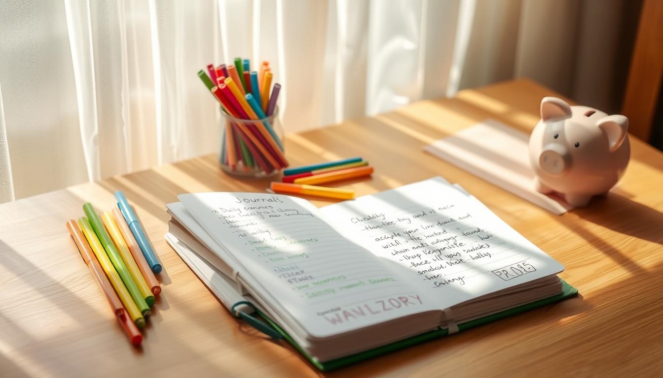 Creating Kids Money Journals for Daily Financial Tracking