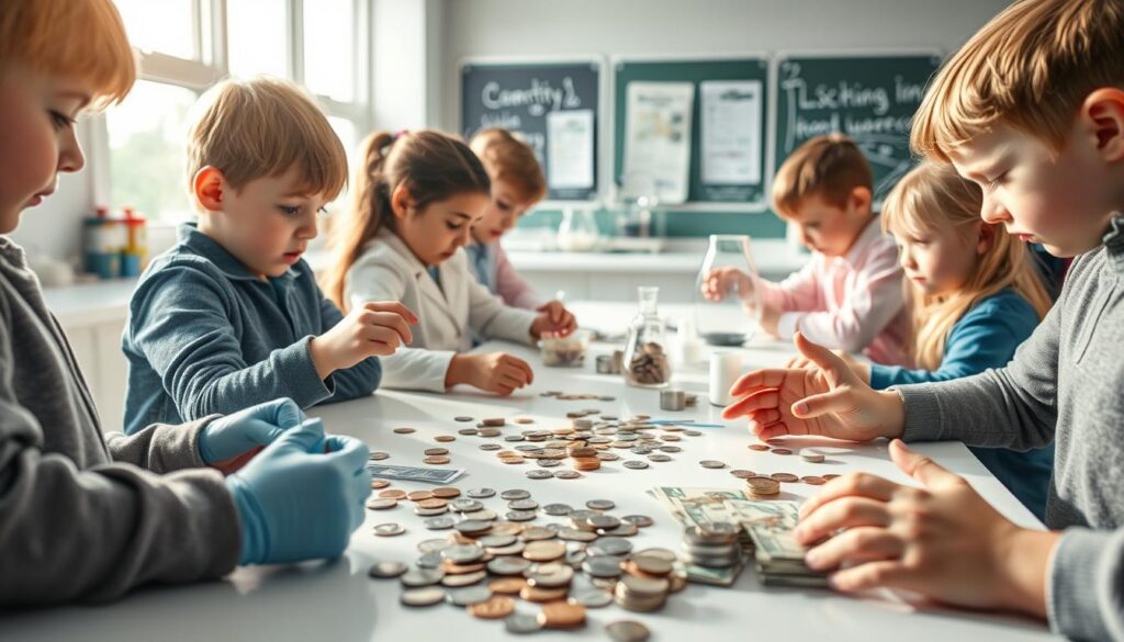 hands-on learning financial concepts through science experiments