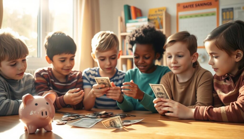 kids money saving emergency fund